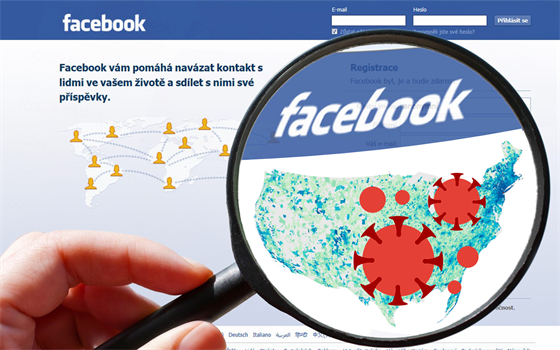 Facebook bude s výzkumníky a vládami sdílet data o pohybu a propojenosti...