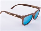Slunení brýle eské znaky Wood Style mají obrouky ze deva. Jde z 90 procent...