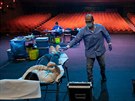 Jevit Mstského divadla v kyperské Nikósii slouí bhem epidemie koronaviru k...