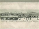 Grafika z prvn poloviny 20. stolet zachycuje vikovsk arel rafinrie...