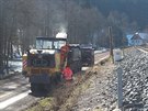 Zaala oprava silnice mezi Teplicemi nad Metují po vstup do Teplických skal (1....