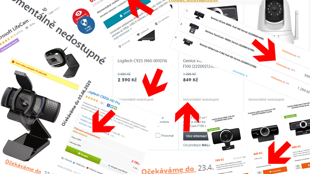Koronavirus: Webkamery jsou vyprodány. Vyrobit si ji můžete z telefonu -  iDNES.cz