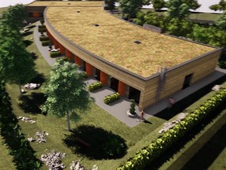Spolek už zveřejnil vizualizaci, jak by první kamenný hospic na Vysočině měl...