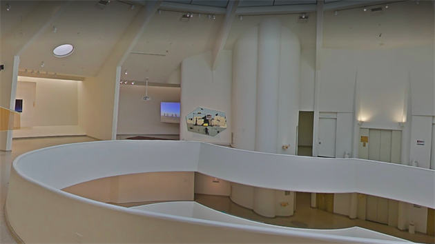 Z virtuln prohldky Guggenheimova muzea v New Yorku v prosted Google Arts & Culture