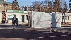Kroměřížská nemocnice otevřela odběrové místo pro pacienty s podezřením na...