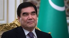 Prezident Turkmenistánu Gurbanguli Berdymuhamedov (2. íjna 2017)