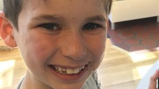 Osmiletý Gideon Joseph Kennedy McKean zahynul ve tvrtek na kánoi se svou...