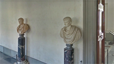 Z virtuální prohlídky Galerie Uffizi v prostedí Google Arts & Culture