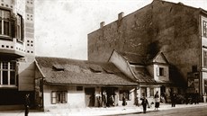 Dnení brnnská ulice Milady Horákové kolem roku 1900, kdy byla souástí...