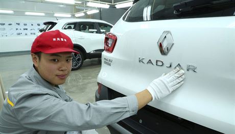 Výroba Renault Kadjar v ínském Wuhanu