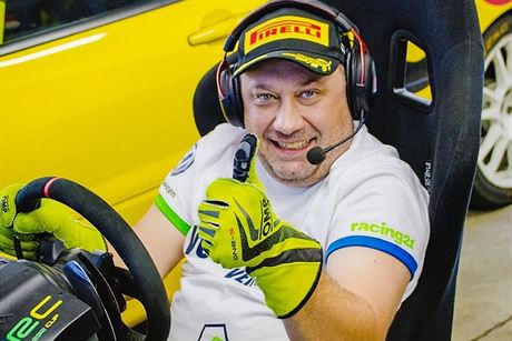 Mezi úastníky virtuální Valaské rally nechybl ani zkuený Vojtch tajf.