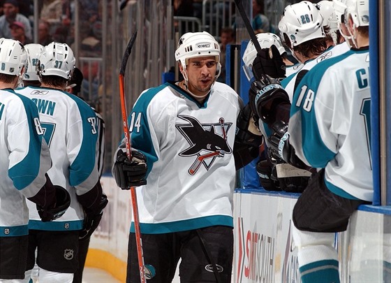 Jonathan Cheechoo, neekaný král stelc NHL ze sezony 2005/06. Kariéru uzavel...