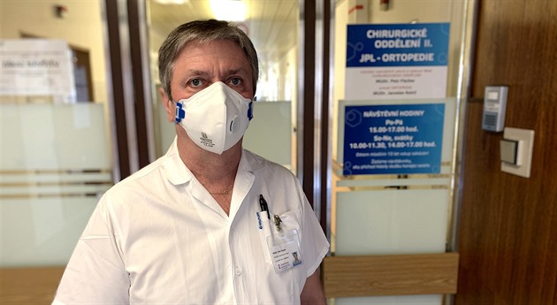Primá chirurgického oddlení Jesenické nemocnice Petr Fischer.