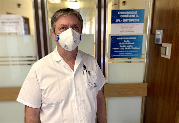 Primá chirurgického oddlení Jesenické nemocnice Petr Fischer.