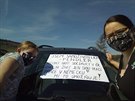 Pendlei v sobotu protestovali na hraniních pechodech s Nmeckem. (11. dubna...