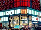 Obchod védského odvního etzce H&M v New Yorku