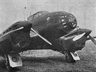 Bombardér Avia B.158 byl postaven pouze v prototypu