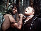 Sylvester Stallone a Brian Dennehy coby erif ve filmu Rambo: První krev (1982)