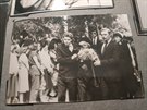 Rodina Petra Sepéiho na jeho pohbu v Ai (3. 8. 1985)