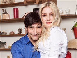 Zden�k Podh�rský a jeho p�ítelkyn� Veronika (Praha, 19. �ervna 2019)