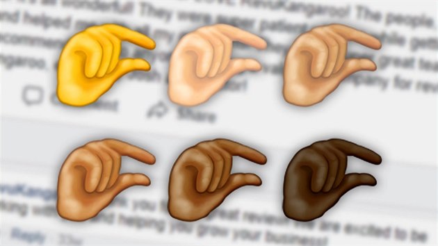 Emotikon „Pinching Hand“ se může stát hitem letošní edice symbolů.