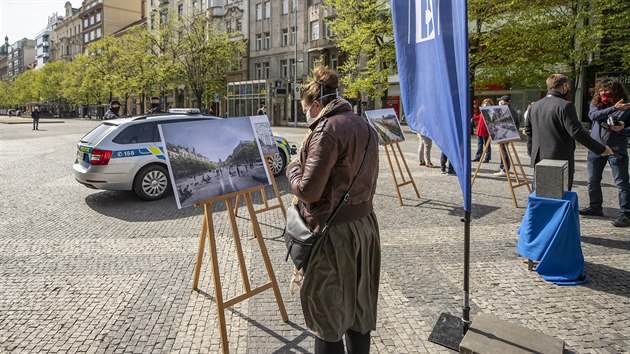 Vizualizace nové podoby Václavského náměstí. (15. dubna 2020)