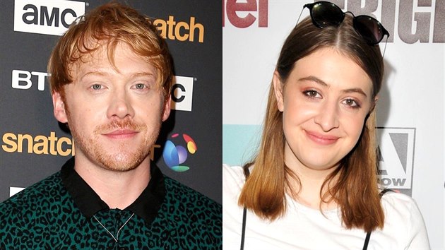 Rupert Grint a jeho partnerka Georgia Groomov