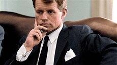 Robert Kennedy (19251968). Zavradn v Los Angeles pi atentátu.