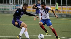 Momentka z nikaragujské ligy z duelu Juventus Managua vs. Real Madriz.