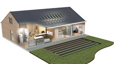 Geotermální tepelné erpadlo Daikin Altherma 3 Geo pro vytápní, chlazení a...