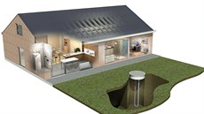 Geotermální tepelné erpadlo Daikin Altherma 3 Geo pro vytápní, chlazení a...