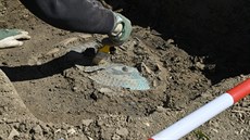Na poli na Přerovsku ležel poklad z doby bronzové. Obsahoval mimo jiné bronzový...