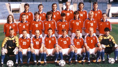 etí fotbalisté, kádr pro mistrovství Evropy v roce 1996