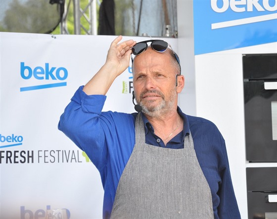 Zdeněk Pohlreich na Fresh Festivalu v Liberci (27. května 2018)