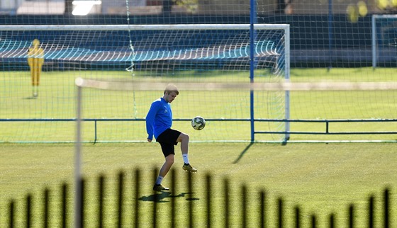 Prvoligoví fotbalisté Teplic zaali za písných hygienických opatení znovu s...