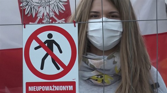 Protest na polsko-německých hranicích proti jejich uzavření