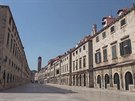 Prázdné ulice Dubrovníku