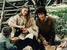 Marcela Pezov a Michal Nesvadba ve filmu Mrkek iko (1982)