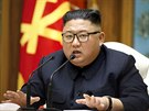 Severokorejský vdce Kim ong-un na snímku z 11. dubna 2020