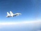 Ruská stíhaka prolétla tsn ped americkým hlídkovým letounem
