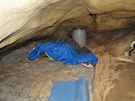 T�born�ci se zabydleli v jeskyni u Adr�pachu, nav�c ji roz���ili (27. 4. 2020).
