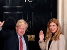 Boris Johnson a Carrie Symondsová (Londýn, 13. prosince 2019)