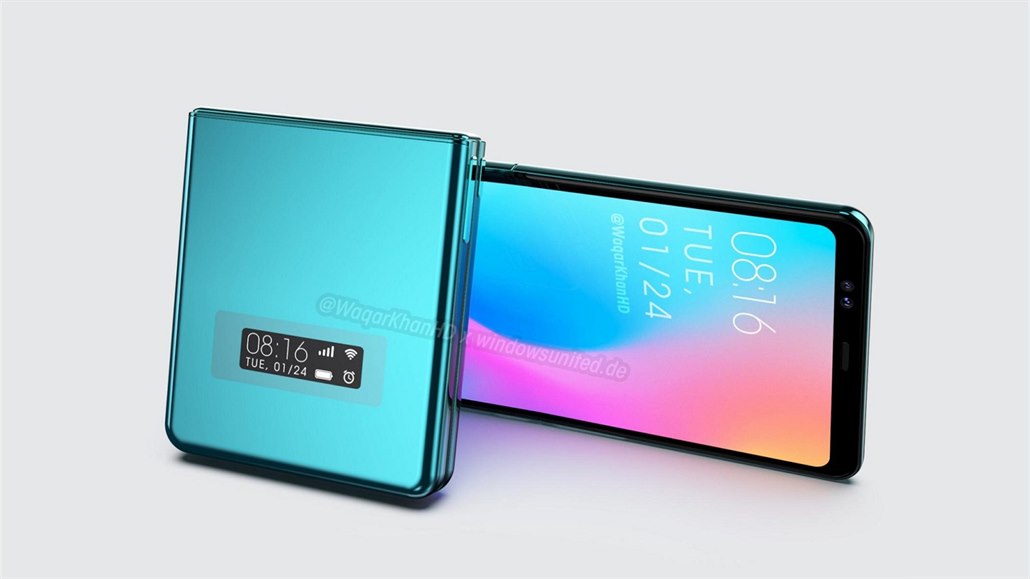Rendery smartphonového vé�ka Xiaomi Mi Flux