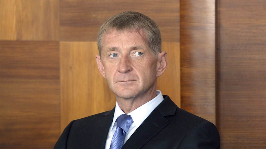 Roman Janoušek před jednáním u Vrchního soudu v Praze (16. září 2014)