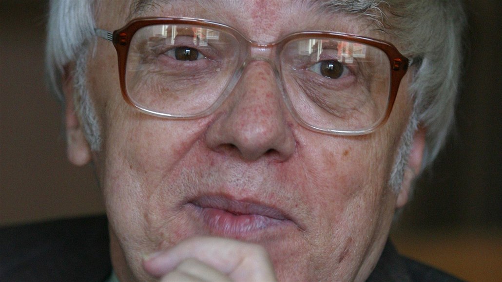 Filozof Ladislav Hejdánek na snímku z roku 2003.