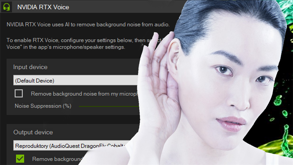 Čistý hlas bez hluku. Poslechněte si výsledek působivé funkce RTX Voice