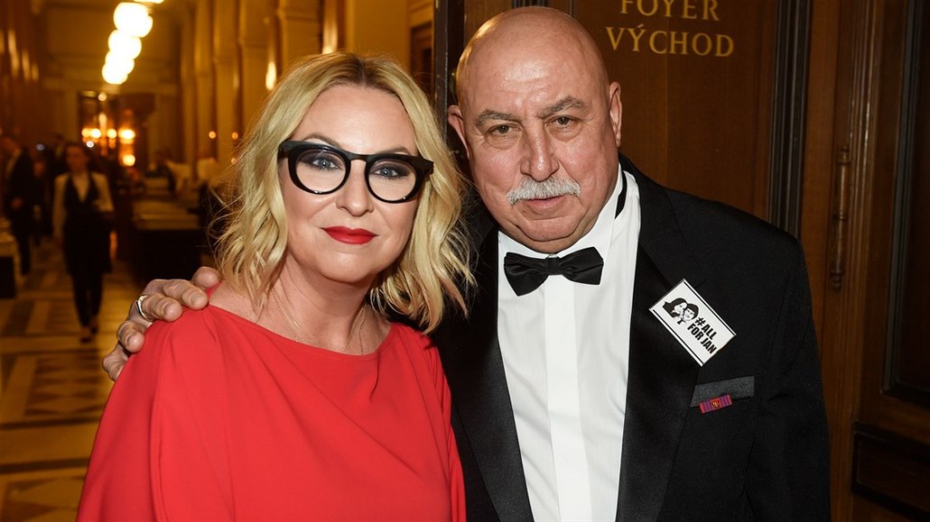 Andrej Hryc a jeho dcera Wanda Hrycová (Výro�ní filmové ceny �eský lev za rok...