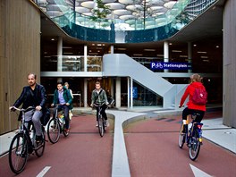 Projekt s názvem Stationsplein Bicycle Parking vznikal ve spolupráci radnice...