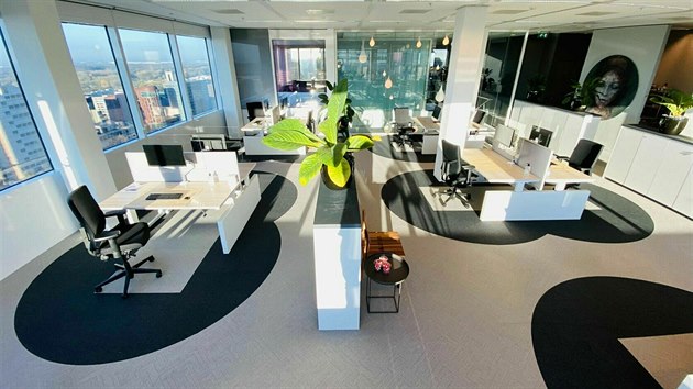Studio Cushman & Wakefield navrhlo podobu kanceláří budoucnosti nazvaných Six feet office.
