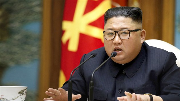 Severokorejsk vdce Kim ong-un na snmku z 11. dubna 2020